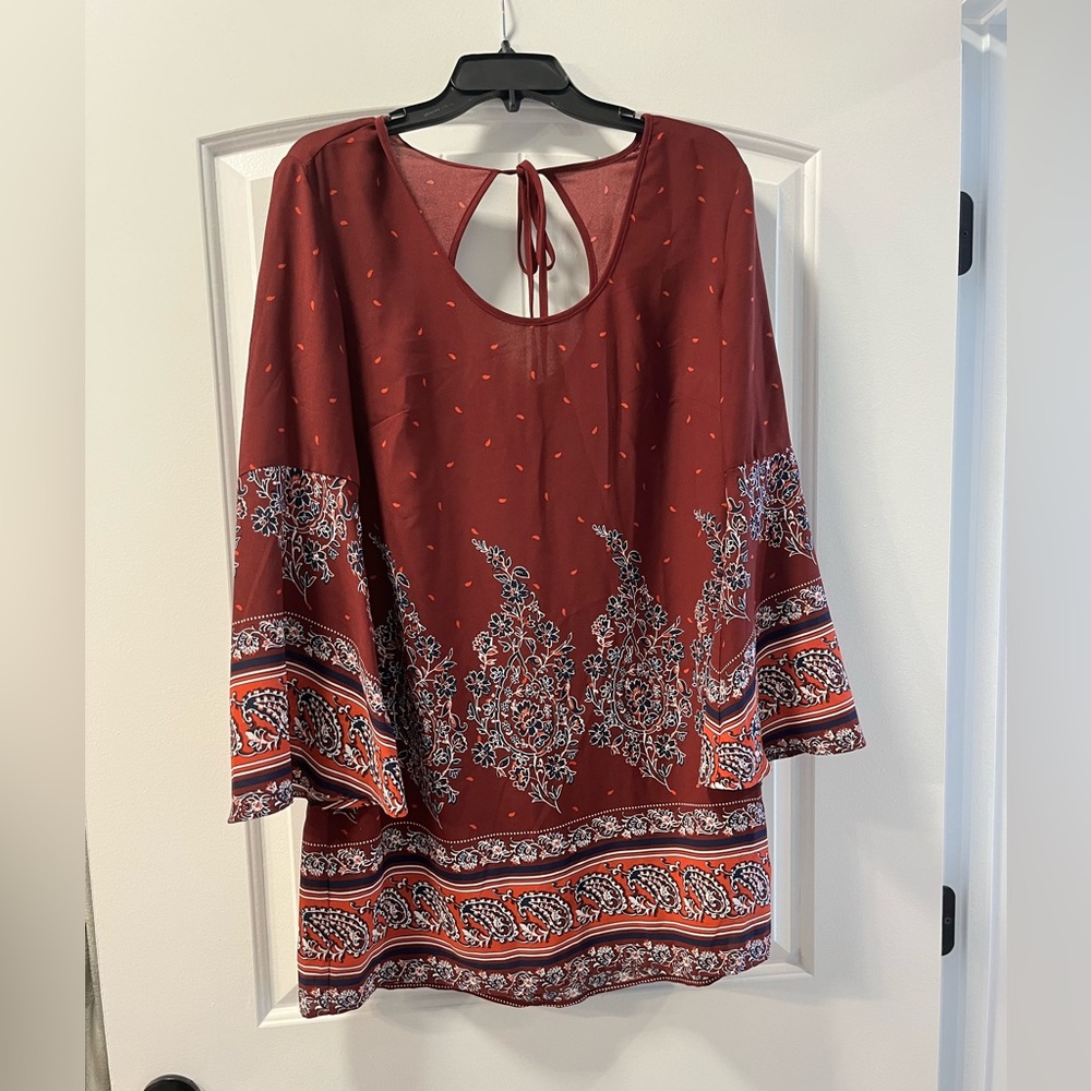 Target Xhilaration brand bell sleeve dress